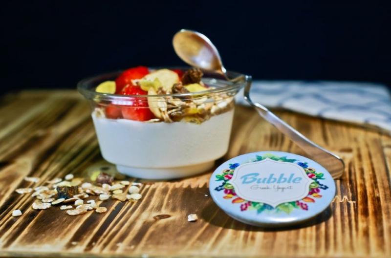 Bubble Greek Yogurt