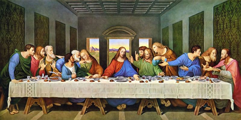 Bức tranh The Last Supper (Bữa Tiệc Cuối Cùng) – Leonardo da Vinci