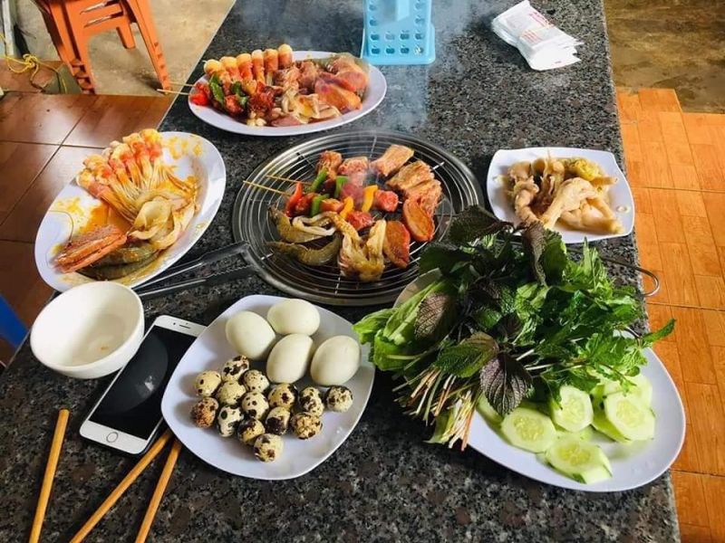 Buffet Cầu Sắt