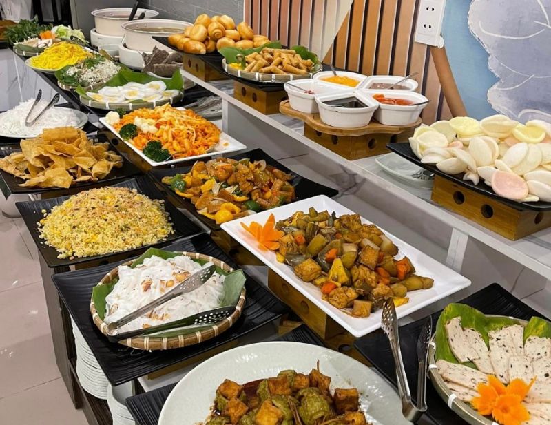 Buffet Chay Nàng Sen