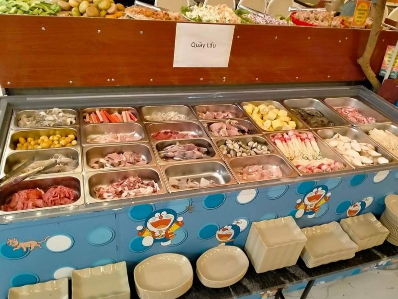 Buffet đỉnh nướng - Lẩu Nướng tự chọn