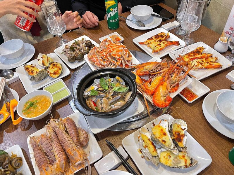 Buffet Hải sản Chef Dzung