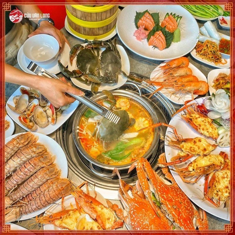 Buffet Hải Sản Cửu Vân Long