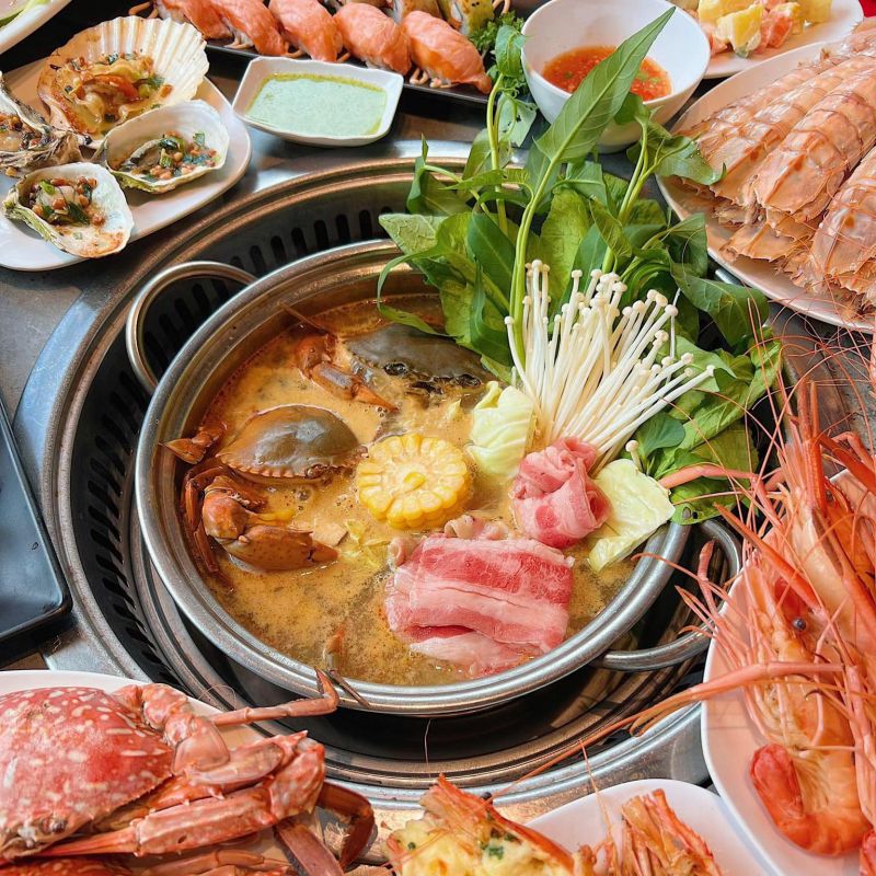 Buffet Hải Sản Cửu Vân Long