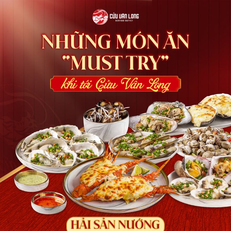 Buffet Hải Sản Cửu Vân Long