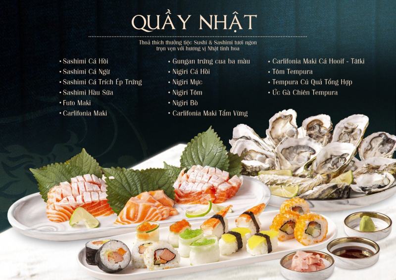 Buffet Hải Sản Cửu Vân Long