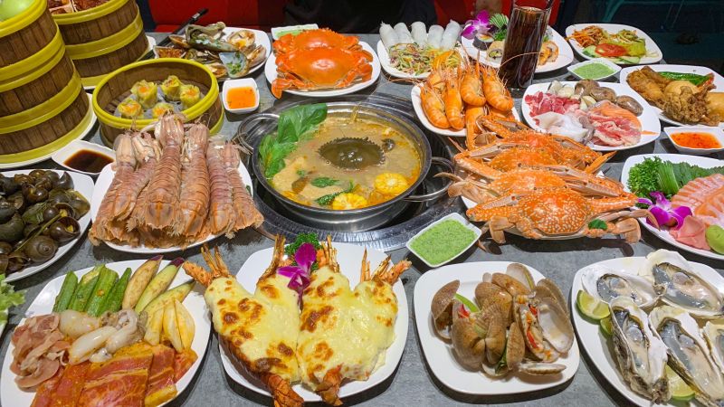 Buffet Hải Sản Cửu Vân Long