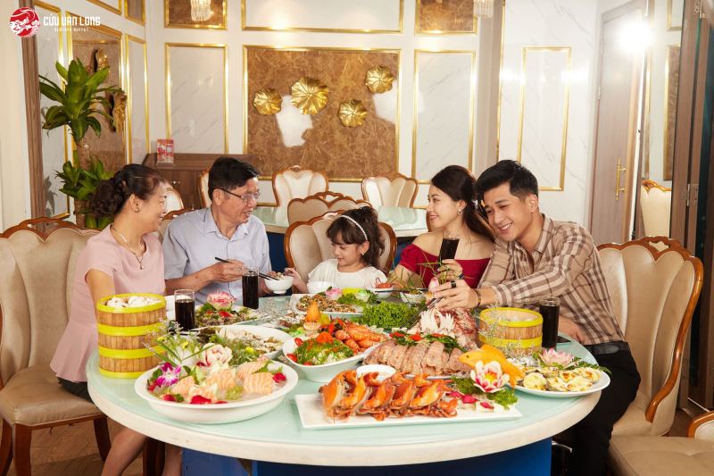 Buffet Hải sản Cửu Vân Long