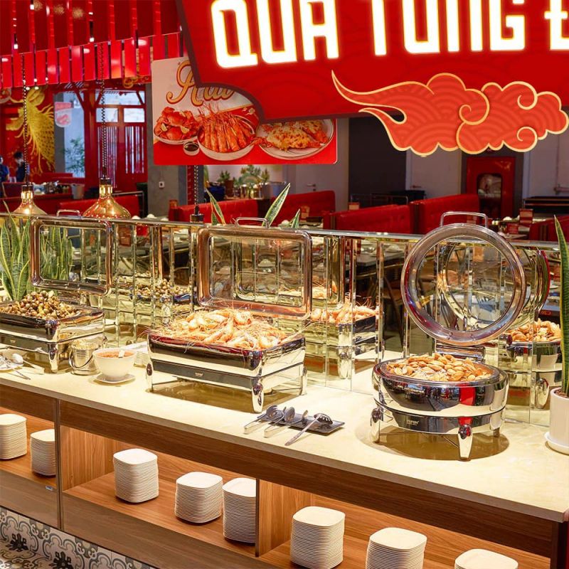 Buffet hải sản Hà Nội - Cửu Vân Long