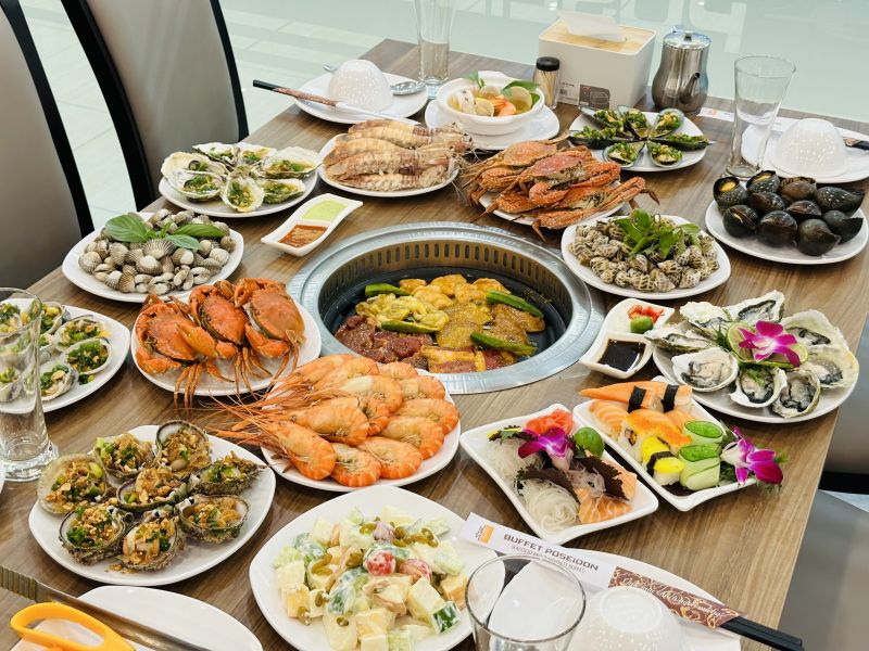 Buffet hải sản Poseidon