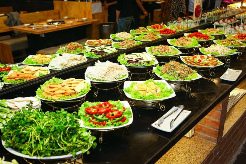 Nhà hàng buffet lẩu nướng nổi tiếng nhất Hà Nội