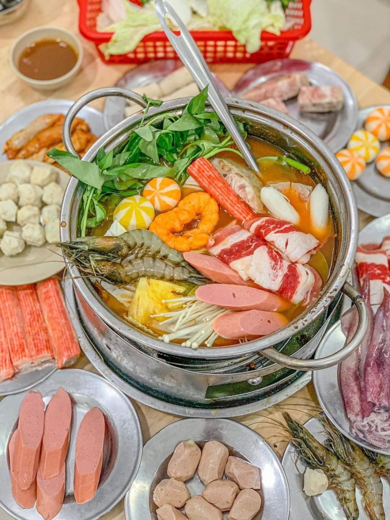 Buffet lẩu nướng Tú Béo