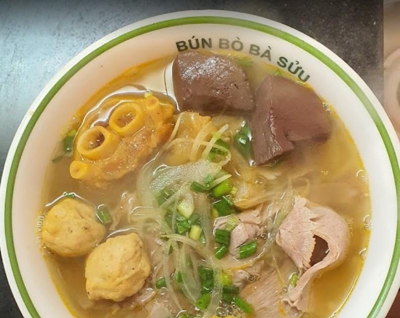 Bún bò huế Bà Sửu