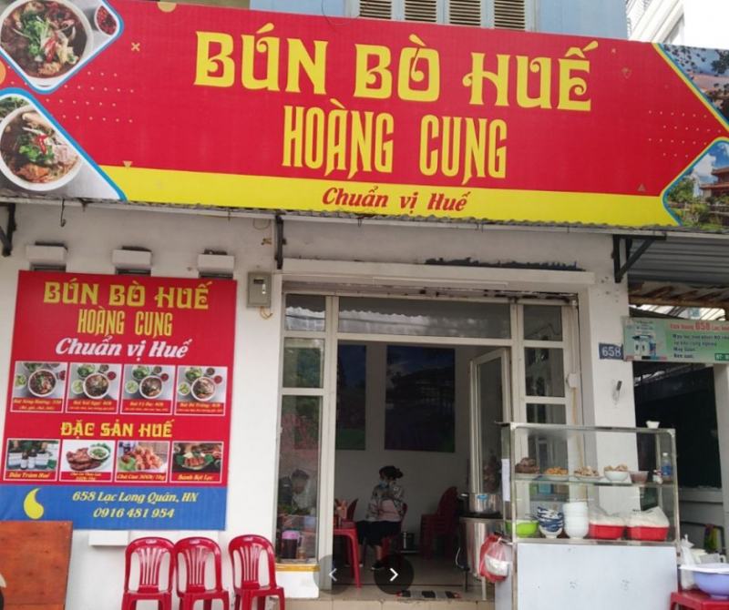 Bún bò Huế Hoàng Cung