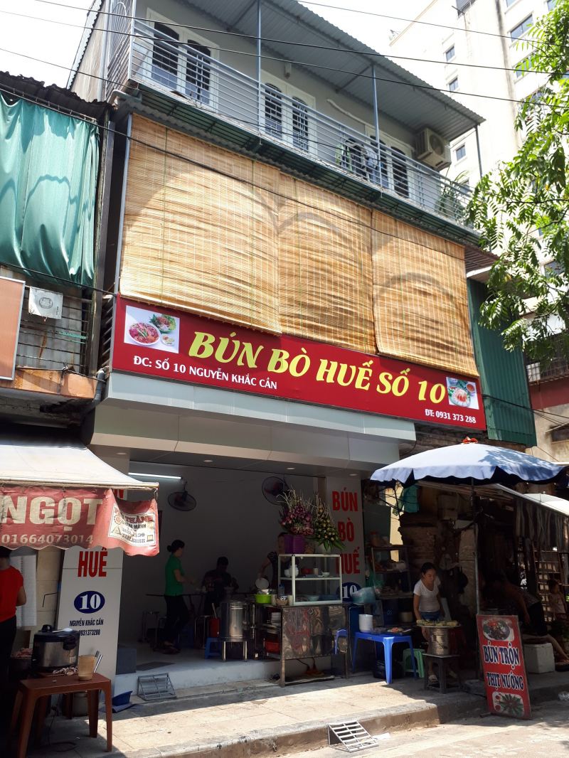 Quán Bún Bò Huế Số 10