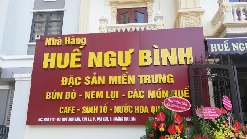 Bún bò Huế Ngự Bình