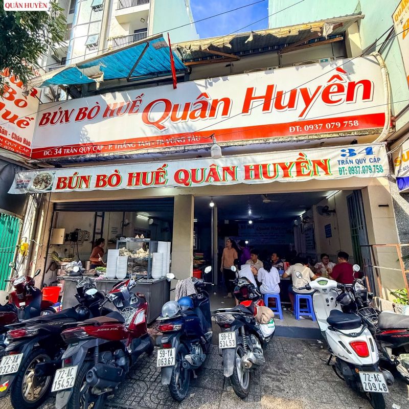 Hình ảnh của quán vào buổi sáng.
