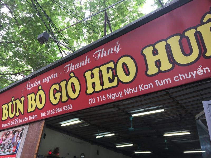 Bún Bò Huế Thanh Thuỷ