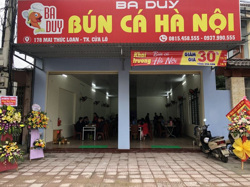 Bún Cá Ba Duy