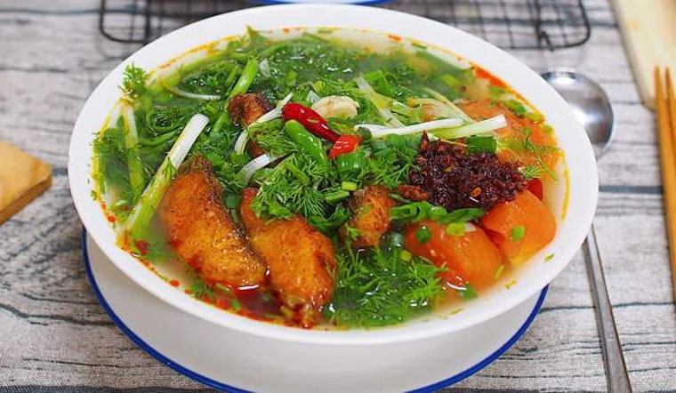 Bún cá rô đồng