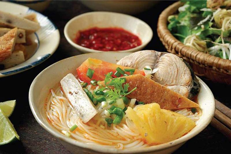 Bún chả cá Bình Định