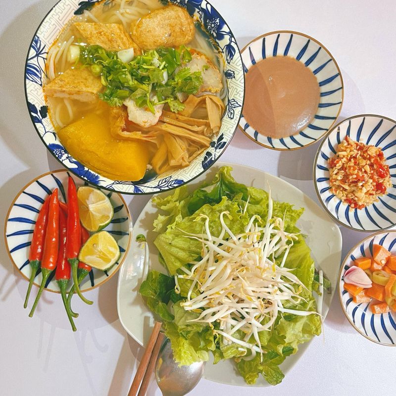 Bún Chả Cá A Nhiệm