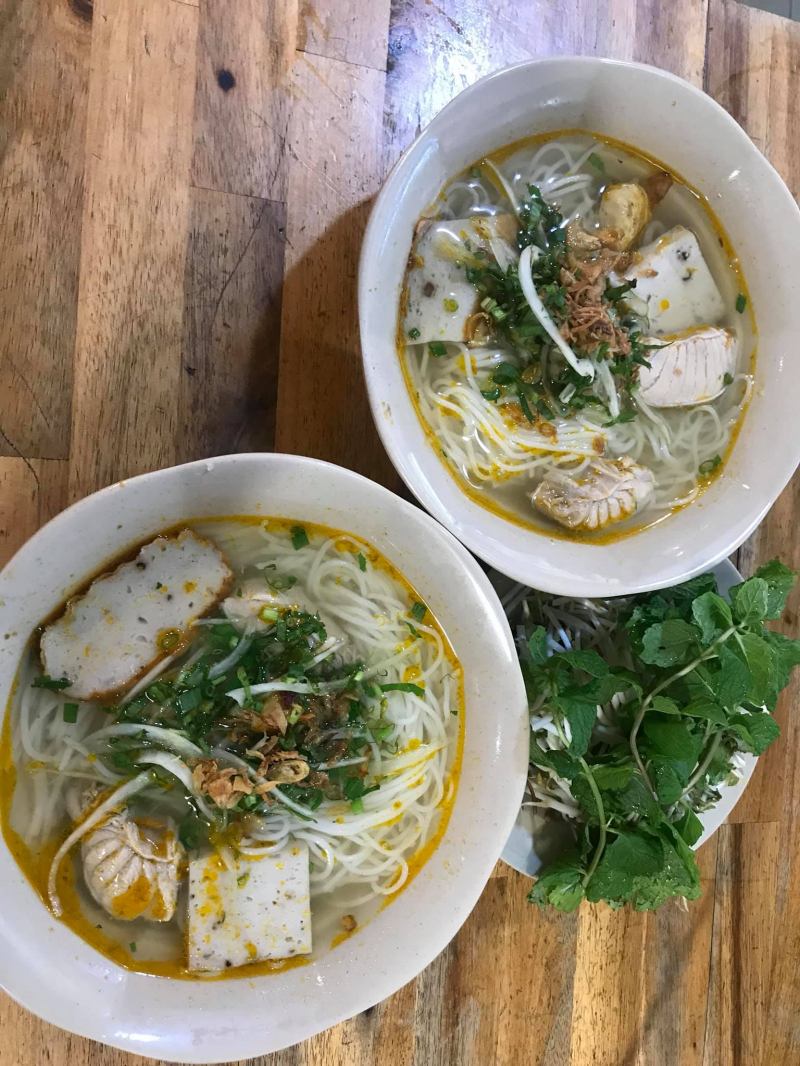 Bún chả cá Lệ Quy Nhơn