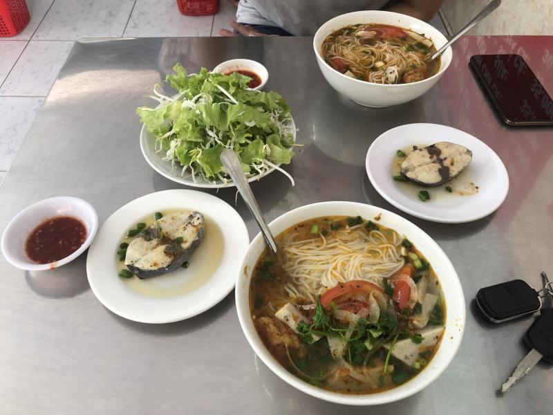 Bún chả cá 8 hướng