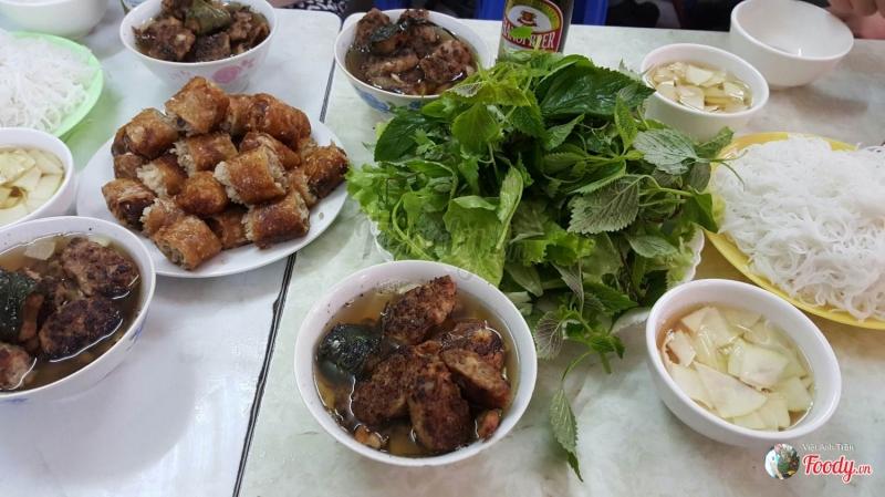 Bún chả Đắc Kim - Hàng Mành