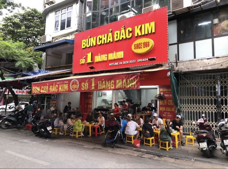 Bún Chả Đắc Kim - Hàng Mành