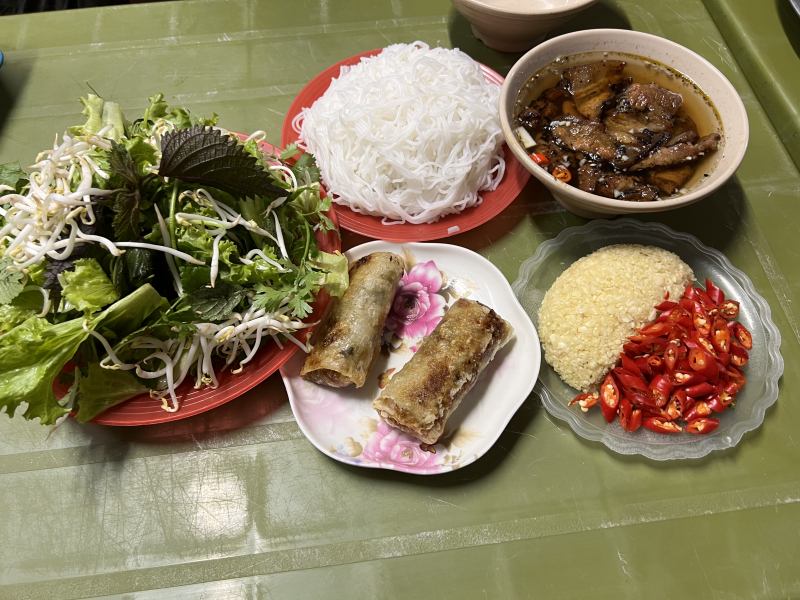 Bún chả Hàng Quạt