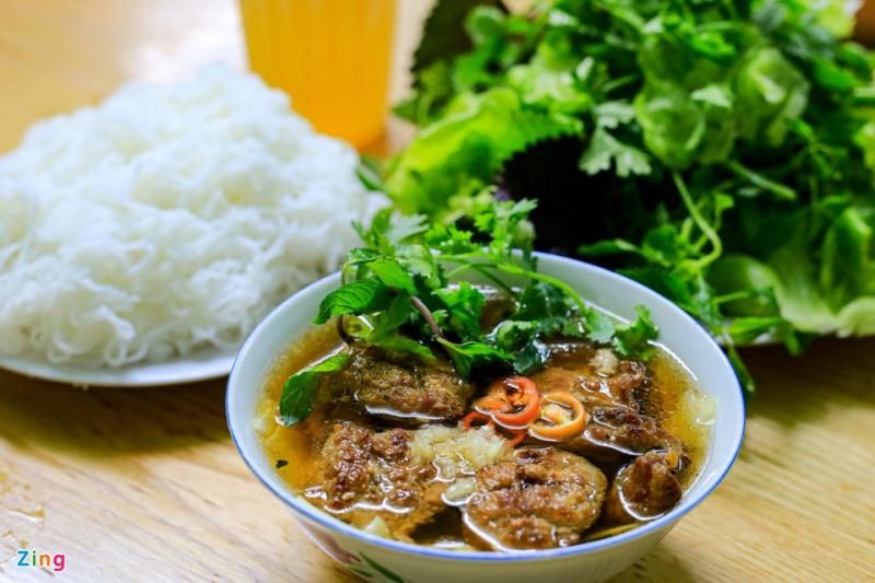 Bún chả nướng bà Trang