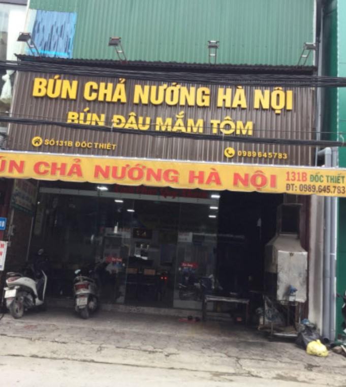 Bún Chả Nướng - Đốc Thiết