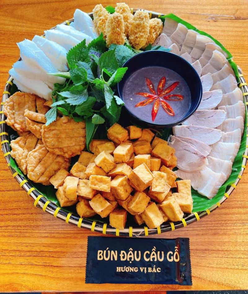 Bún đậu Cầu Gỗ