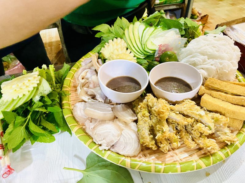 Bún đậu Đồng Quang