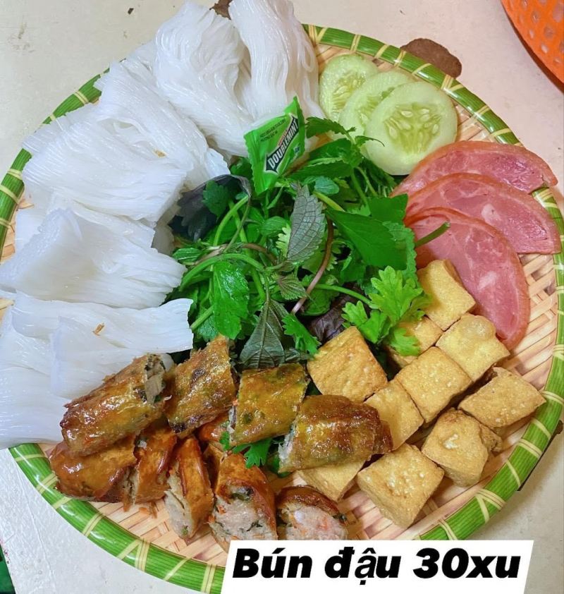 Bún đậu Gymer