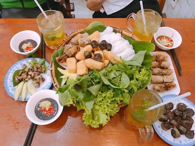 Bún đậu mắm tôm Diệu Phương