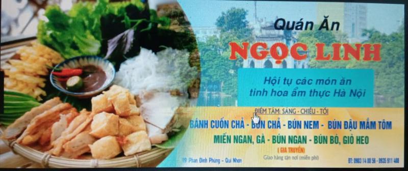 Bún đậu mắm tôm Ngọc Linh