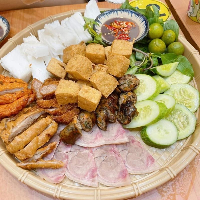 Bún Đậu Mắm Tôm Quán Milk