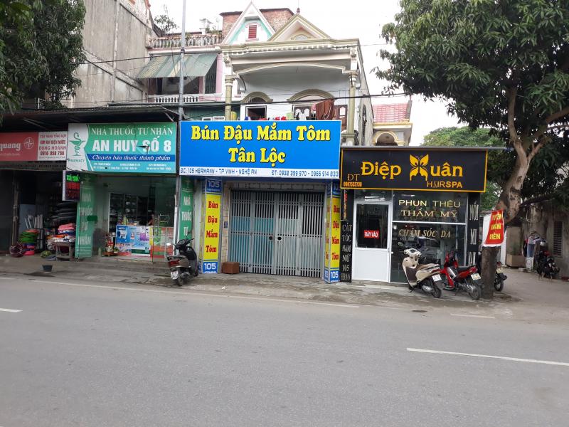 Bún đậu mắm tôm Tân Lộc