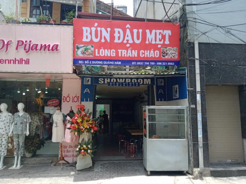 Bún Đậu Mẹt & Lòng Trần Cháo - Dương Quảng Hàm