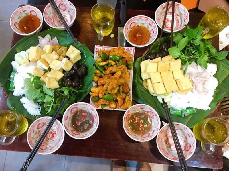 Bún đậu Mẹt Gánh