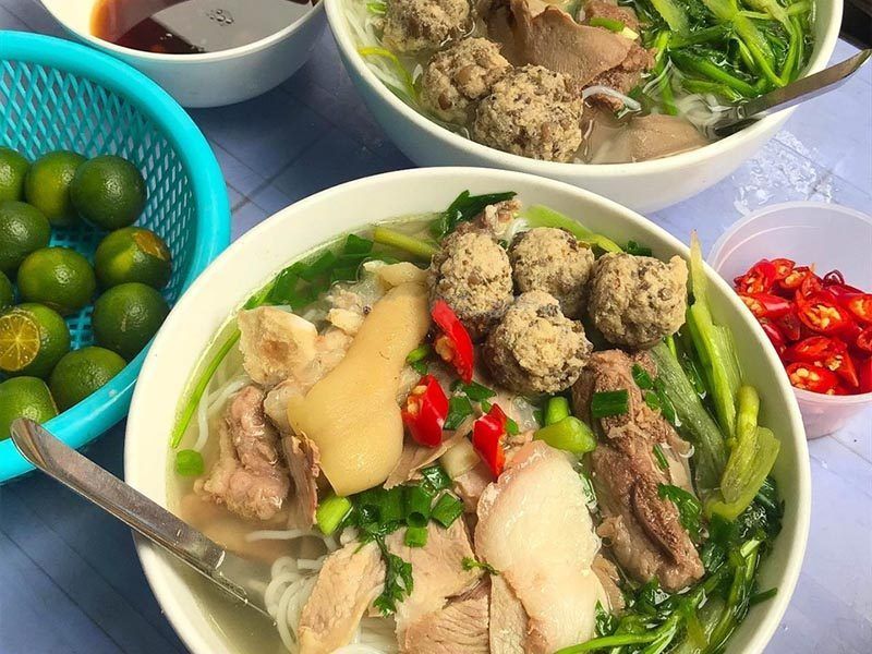 Bún dọc mùng