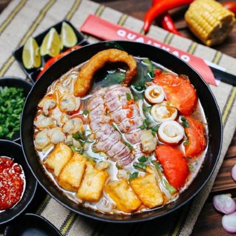 Bún hải sản