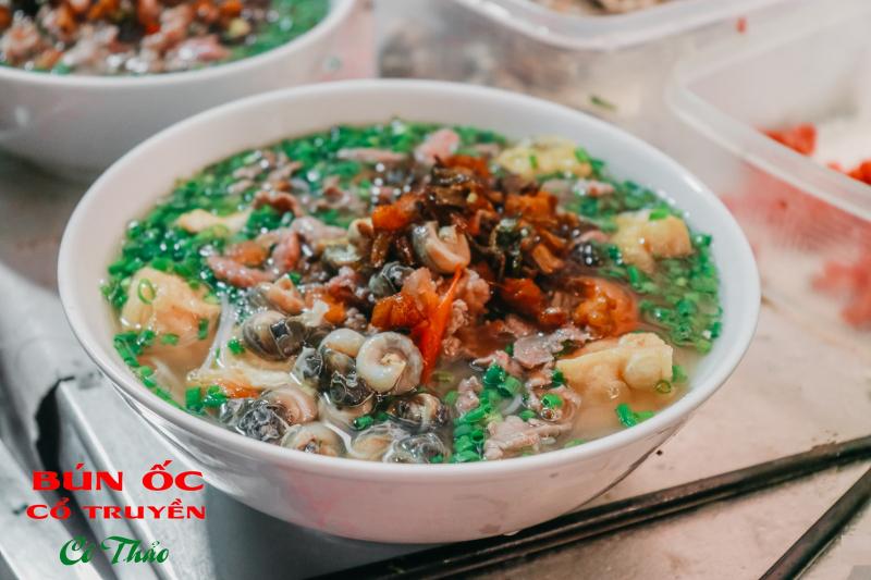 Bún ốc cổ truyền cô Thảo