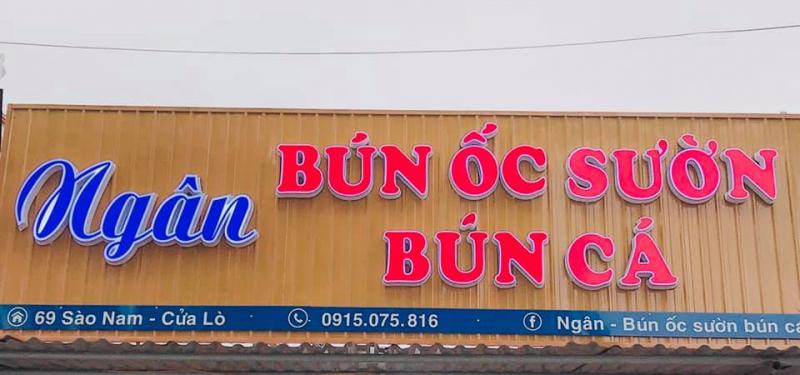 Bún ốc sườn - Bún cá rô đồng Ngân Ngân