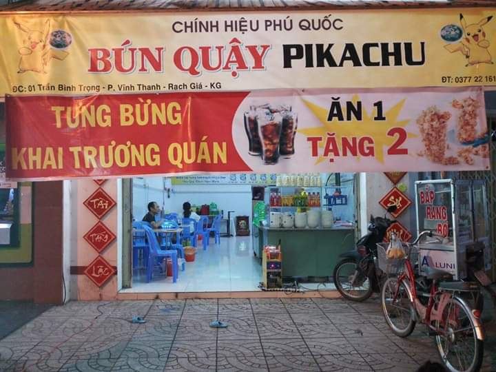 Quán bún quậy ngon và chất lượng ở Kiên Giang