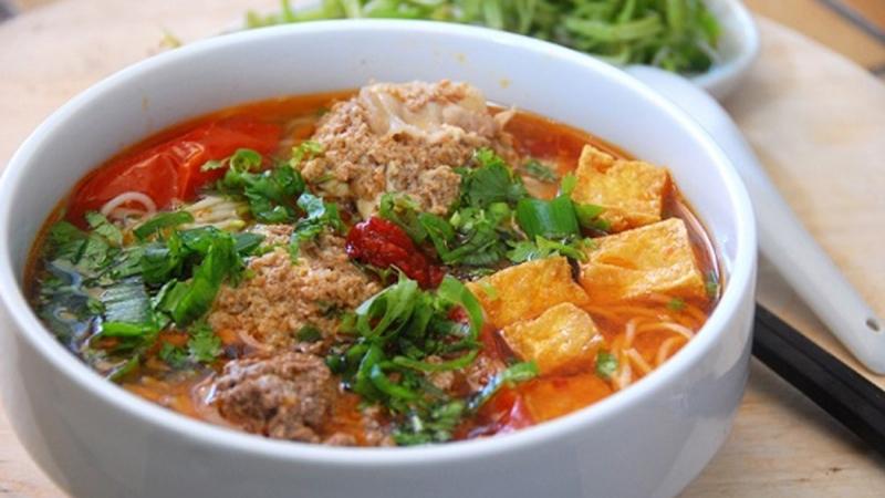 Bún riêu cua chay