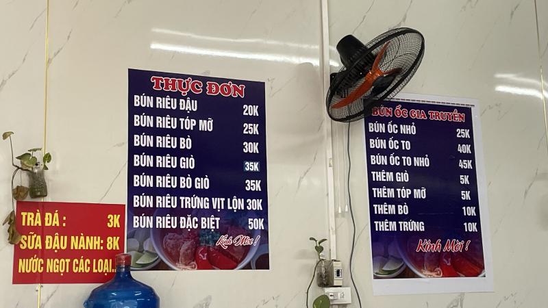 Bún Riêu Cua Gia Truyền Đặc Biệt