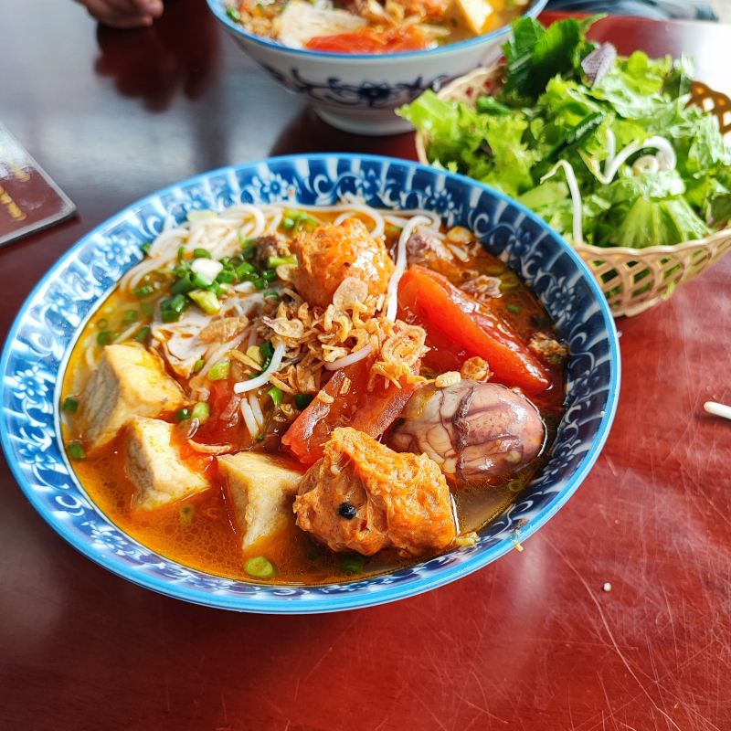 Bún Riêu Cua Tóp Mỡ